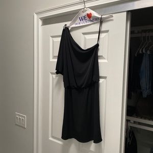 White House Black Market one shoulder dress